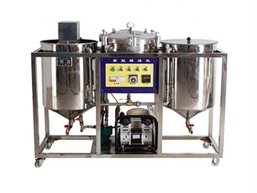 1tpd to 3tpd patented edible oil refining machine unit